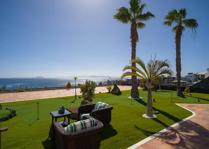 Βίλα Volcan Con Piscina E Impresionantes Vistas Al Mar, Padel Y Mini Golf En Montana Roja *